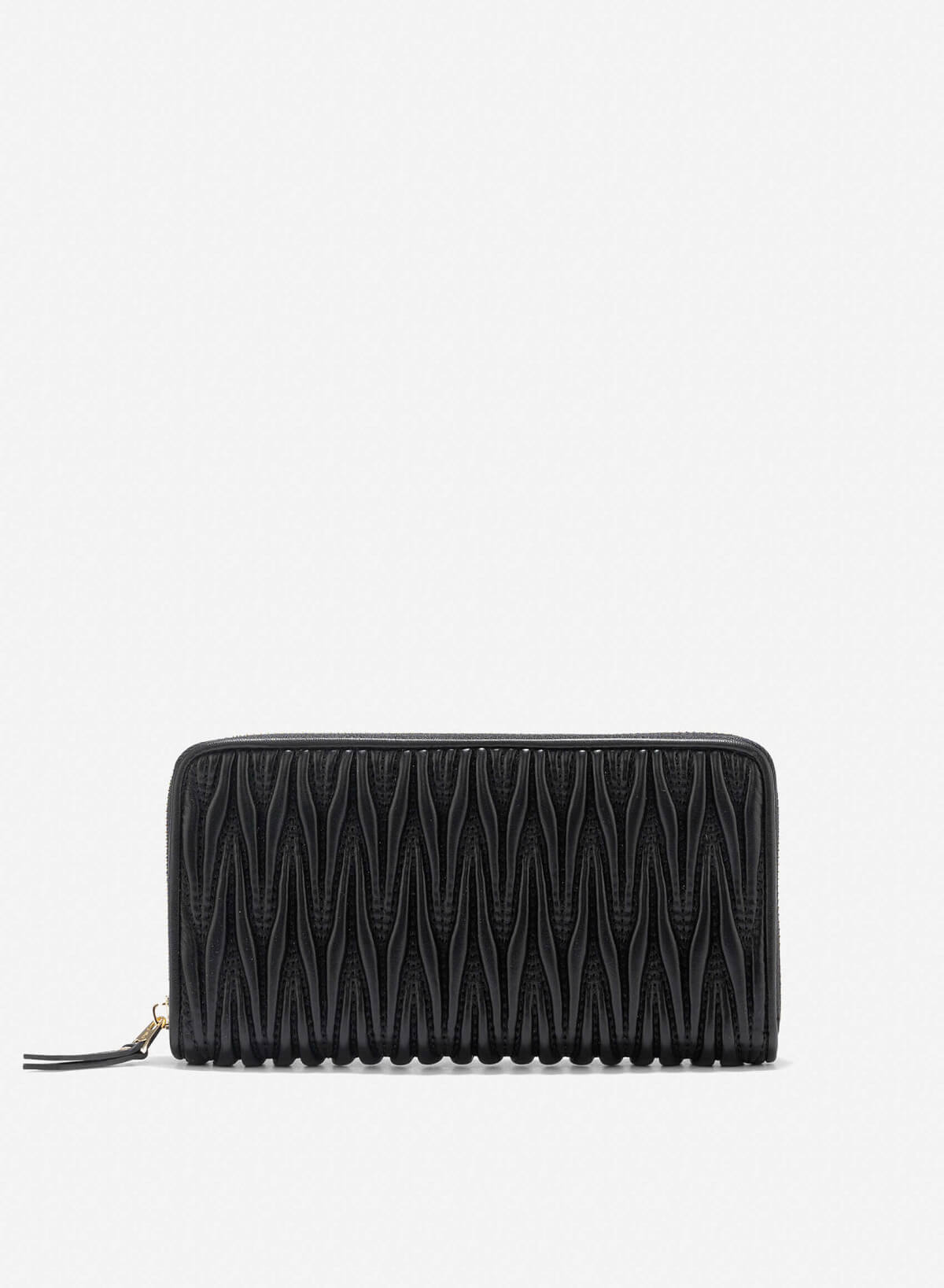 Classic Quilted Wallet - WLL 0294 - Black - VASCARA