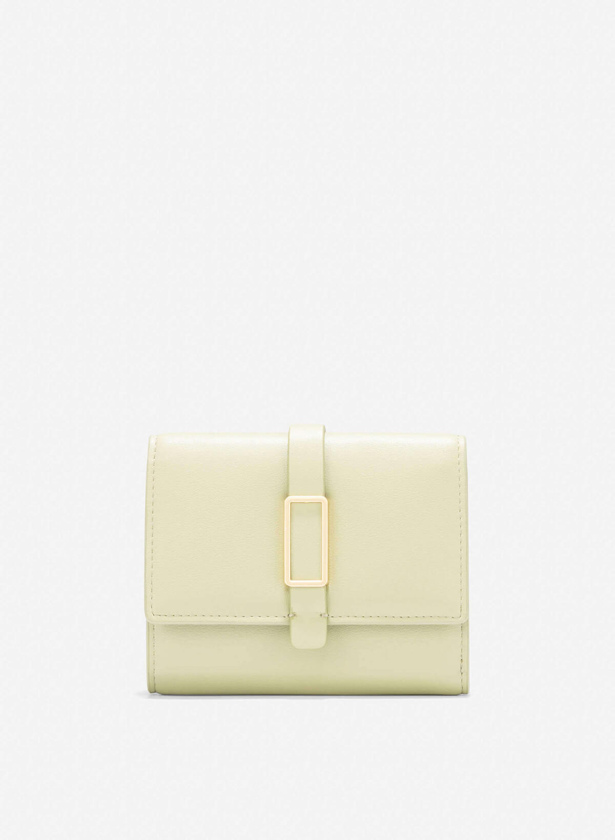 Lock Décor Mini Wallet - WLL 0298 - Mint - VASCARA