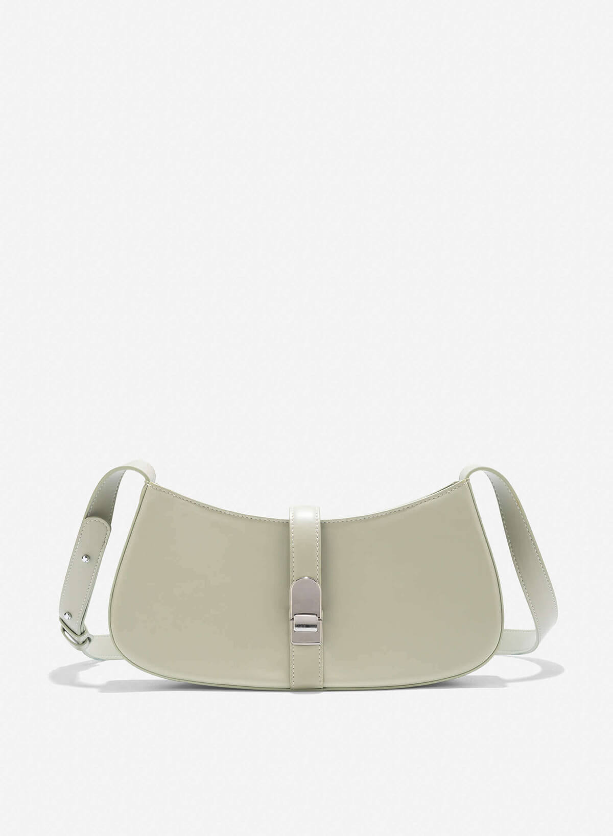 Lock Décor Tote Bag - TTE 0160 - Dark Mint - VASCARA