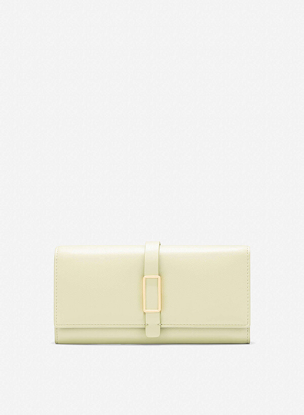 Lock Décor Wallet - WLL 0297 - Mint
