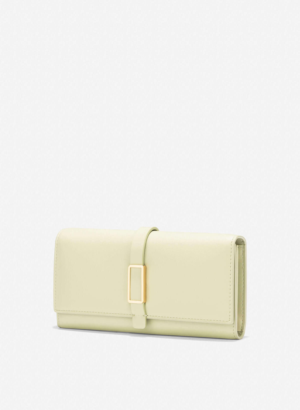 Lock Décor Wallet - WLL 0297 - Mint - vascara.com