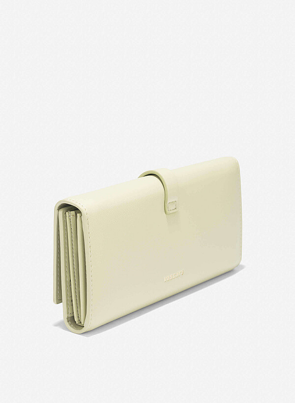 Lock Décor Wallet - WLL 0297 - Mint - VASCARA