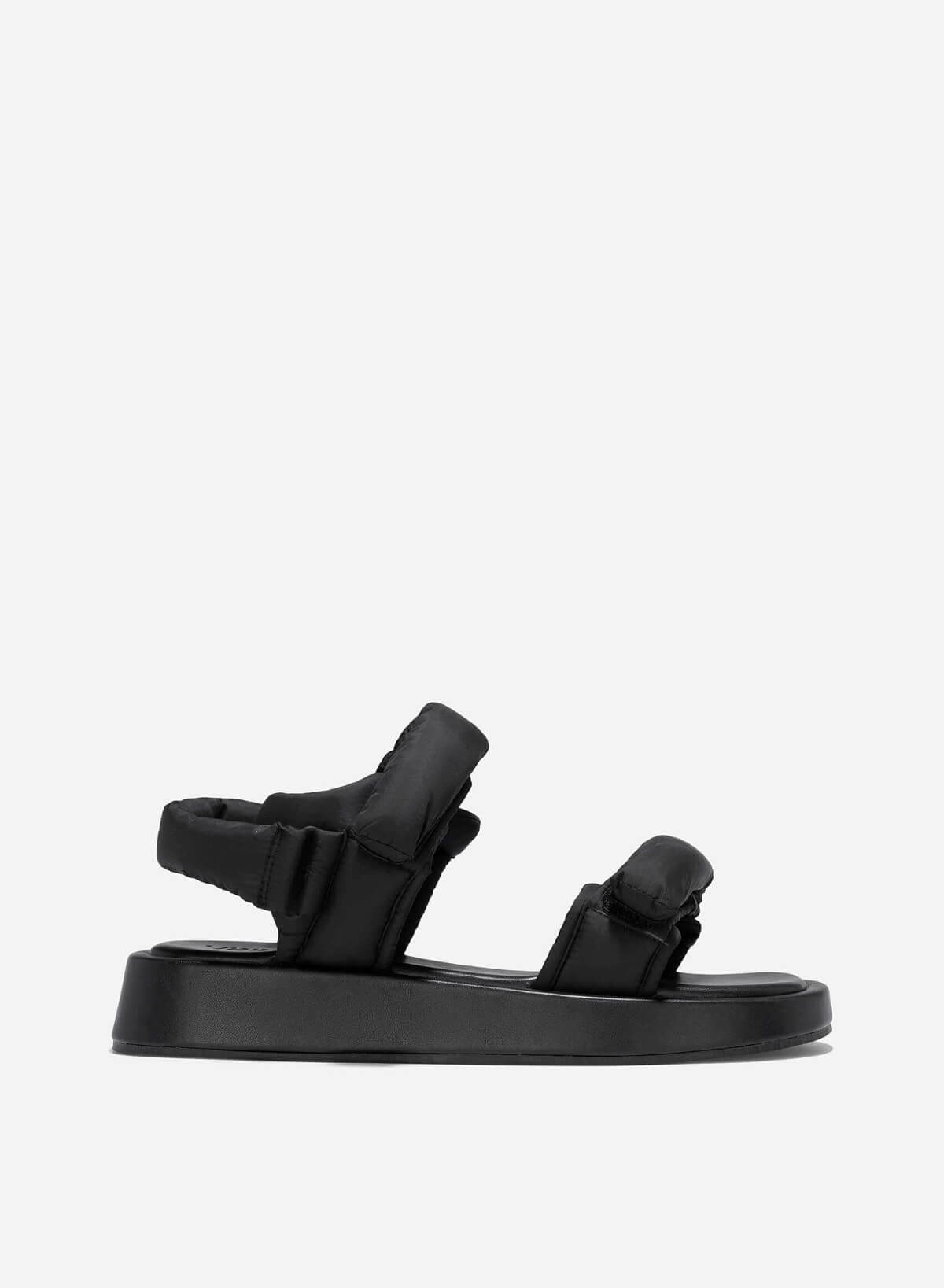 Padded Strap Flatform Sandals - SDL 0342 - Black - VASCARA