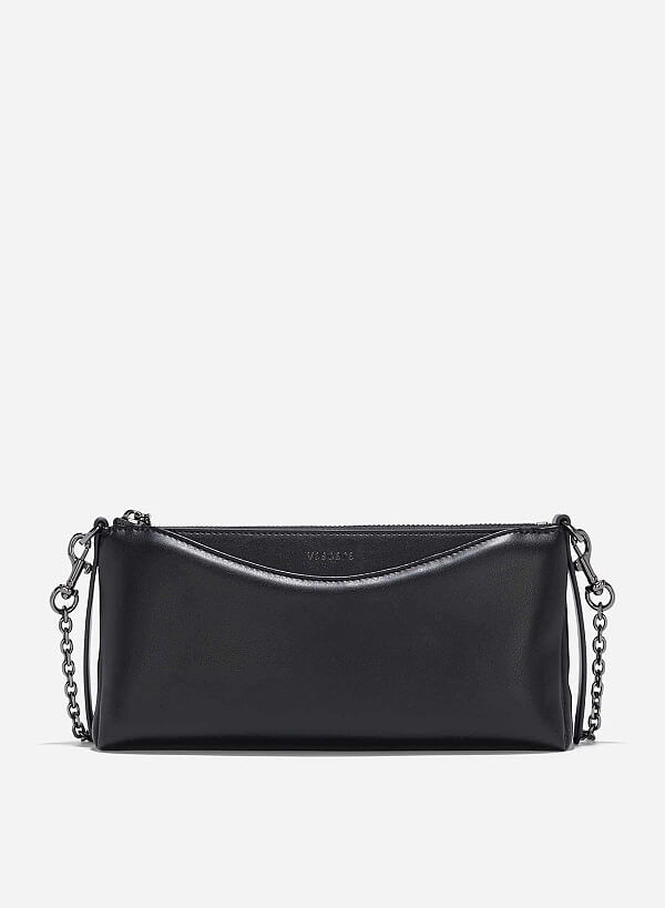 Soft Baguette Bag - MES 0257 - Black
