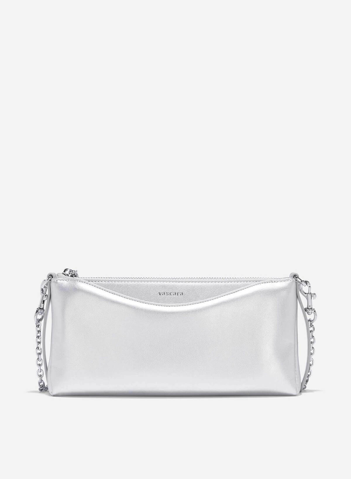 Soft Baguette Bag - MES 0257 - Silver - VASCARA