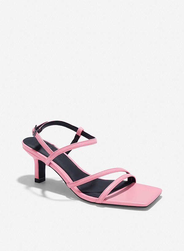Strappy Sandals - PUM 0788 - Pink - VASCARA