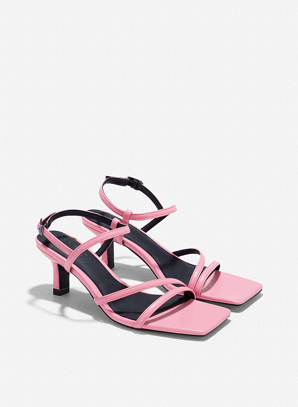 Strappy Sandals - PUM 0788 - Pink - VASCARA