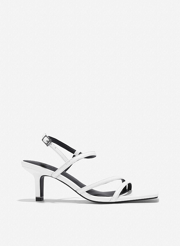 Strappy Sandals - PUM 0788 - White