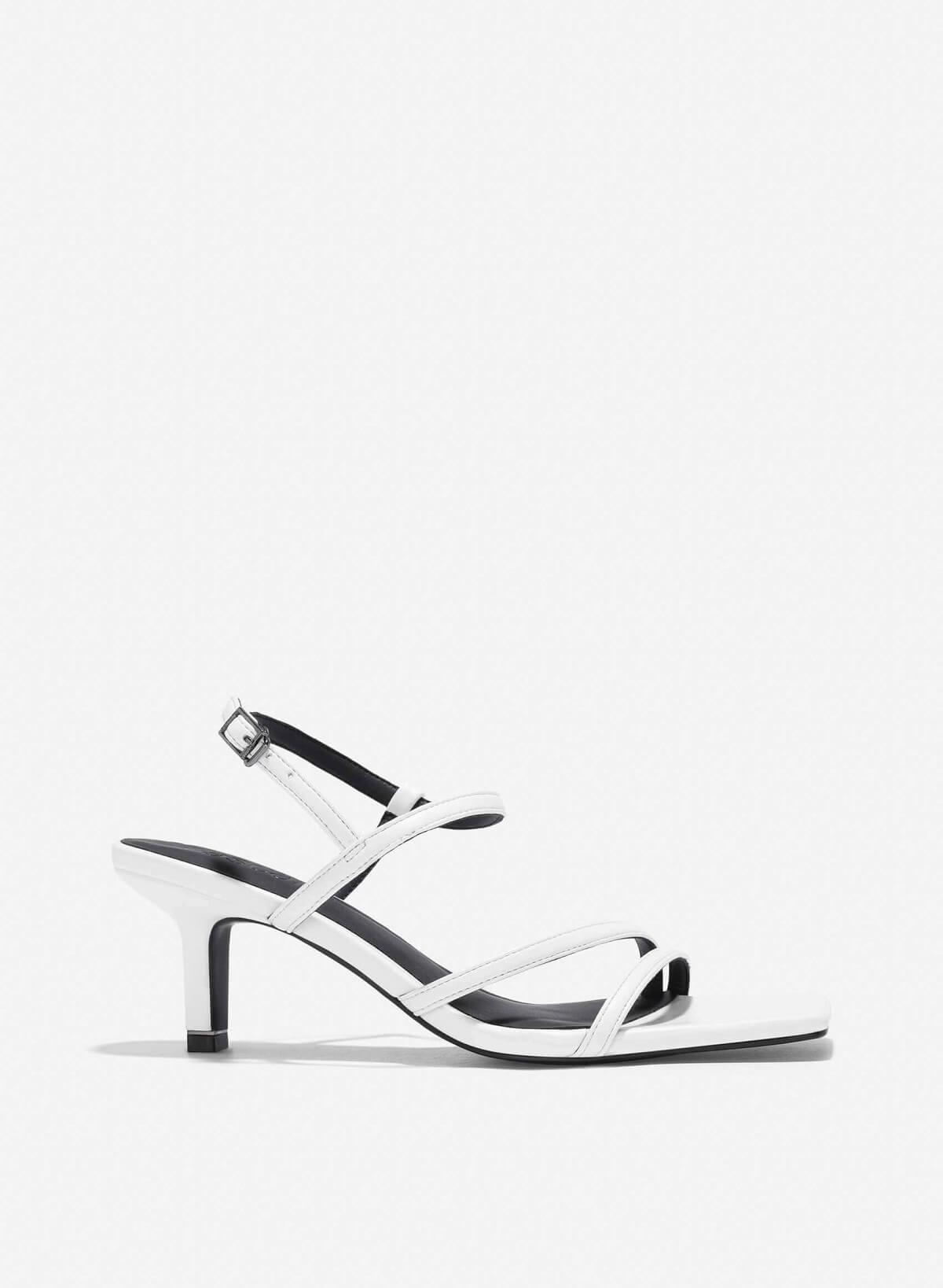 Strappy Sandals - PUM 0788 - White - VASCARA