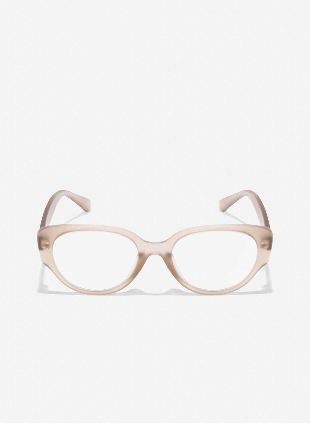 Transparent Frames Wayfarer Glasses - WFA 0059 - Beige - VASCARA