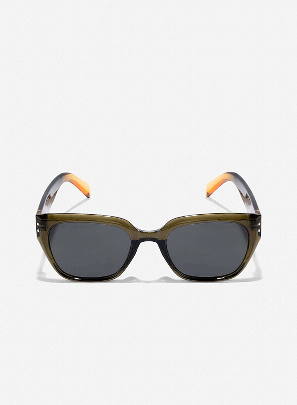 Wayfarer Glasses - WFA 0057 - Dark Green