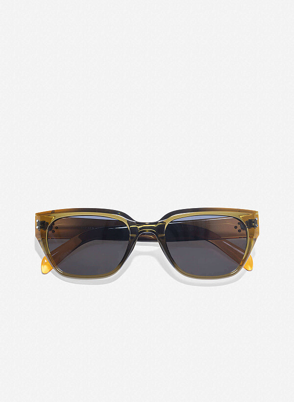 Wayfarer Glasses - WFA 0057 - Dark Green - VASCARA