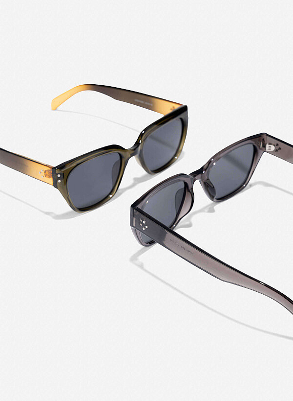 Wayfarer Glasses - WFA 0057 - Dark Green - VASCARA