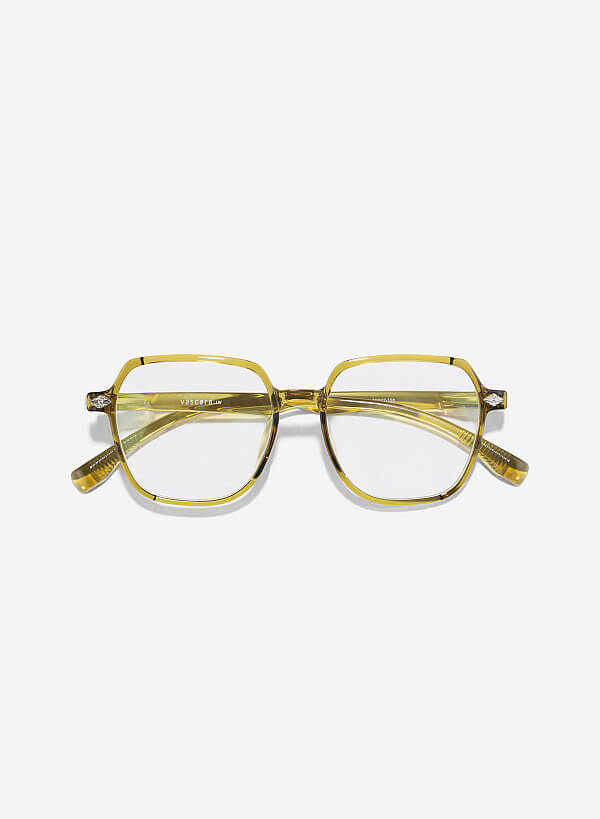Kính mắt trong gọng nhựa wayfarer - WAY 0063 - Màu xanh lá sáng - VASCARA