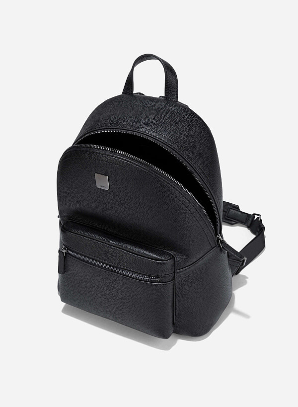 Basic Backpack - BAK 0212 - Black - VASCARA