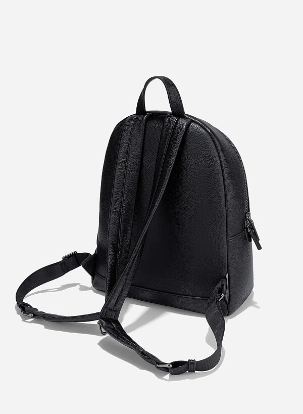 Basic Backpack - BAK 0212 - Black - VASCARA