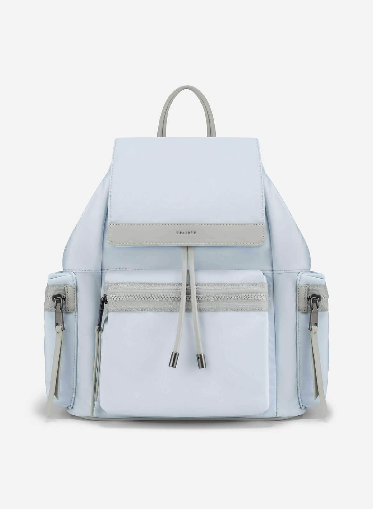 Color-Block Pastel Backpack - BAK 0210 - Light Blue - VASCARA