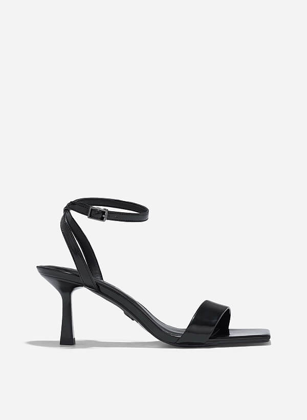 High Heeled Sandals - PUM 0793 - Black