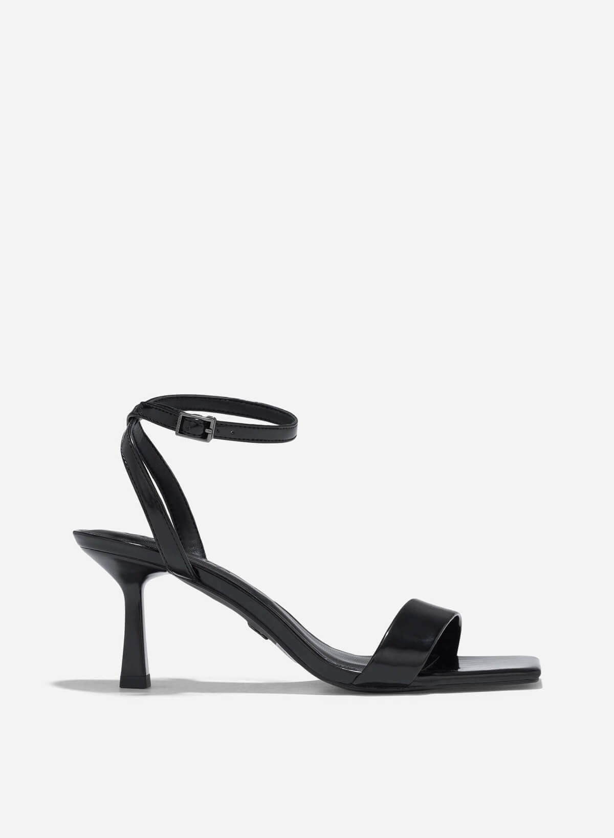 High Heeled Sandals - PUM 0793 - Black - VASCARA