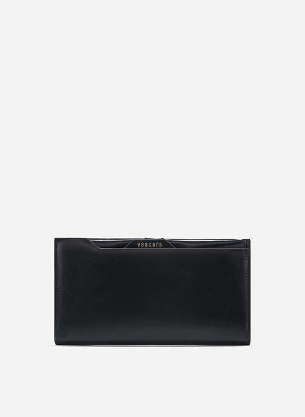 Layered Handheld Wallet - WLL 0304 - Black