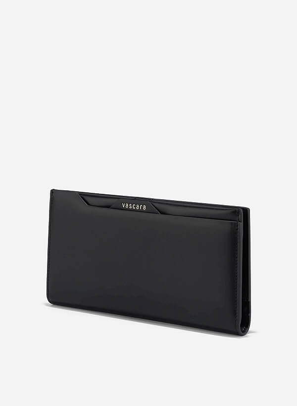 Layered Handheld Wallet - WLL 0304 - Black - VASCARA