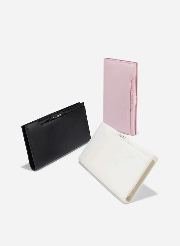 Layered Handheld Wallet - WLL 0304 - Cream - VASCARA
