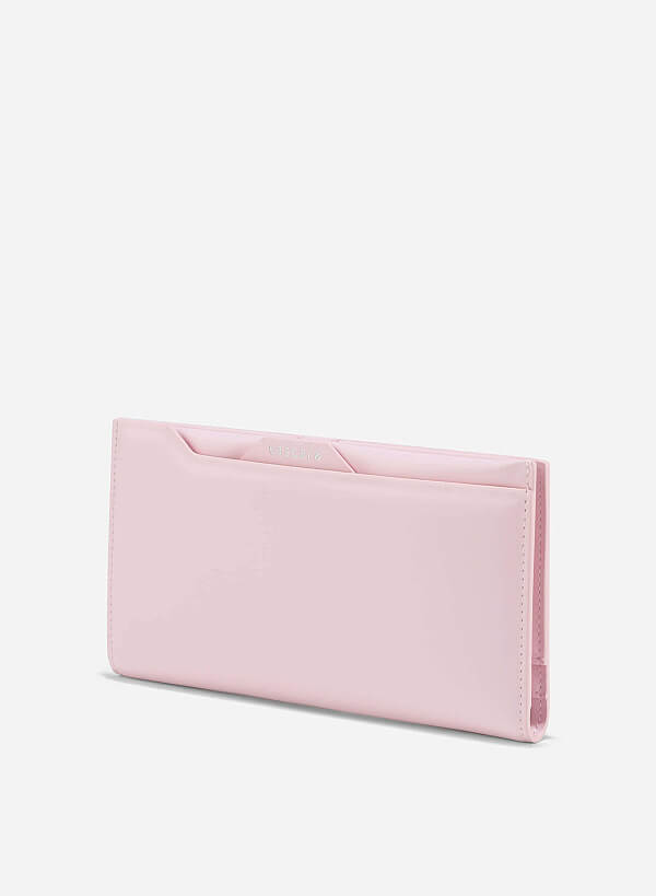 Layered Handheld Wallet - WLL 0304 - Light Pink - VASCARA