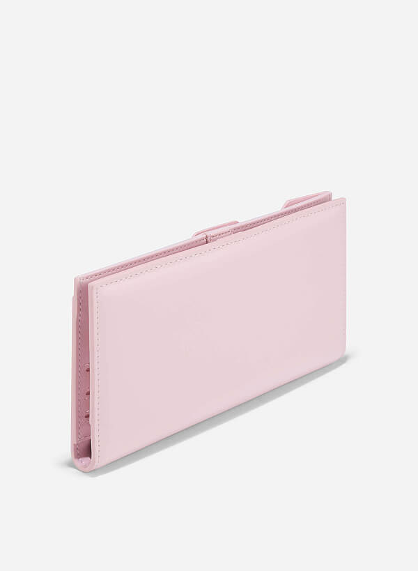 Layered Handheld Wallet - WLL 0304 - Light Pink - VASCARA