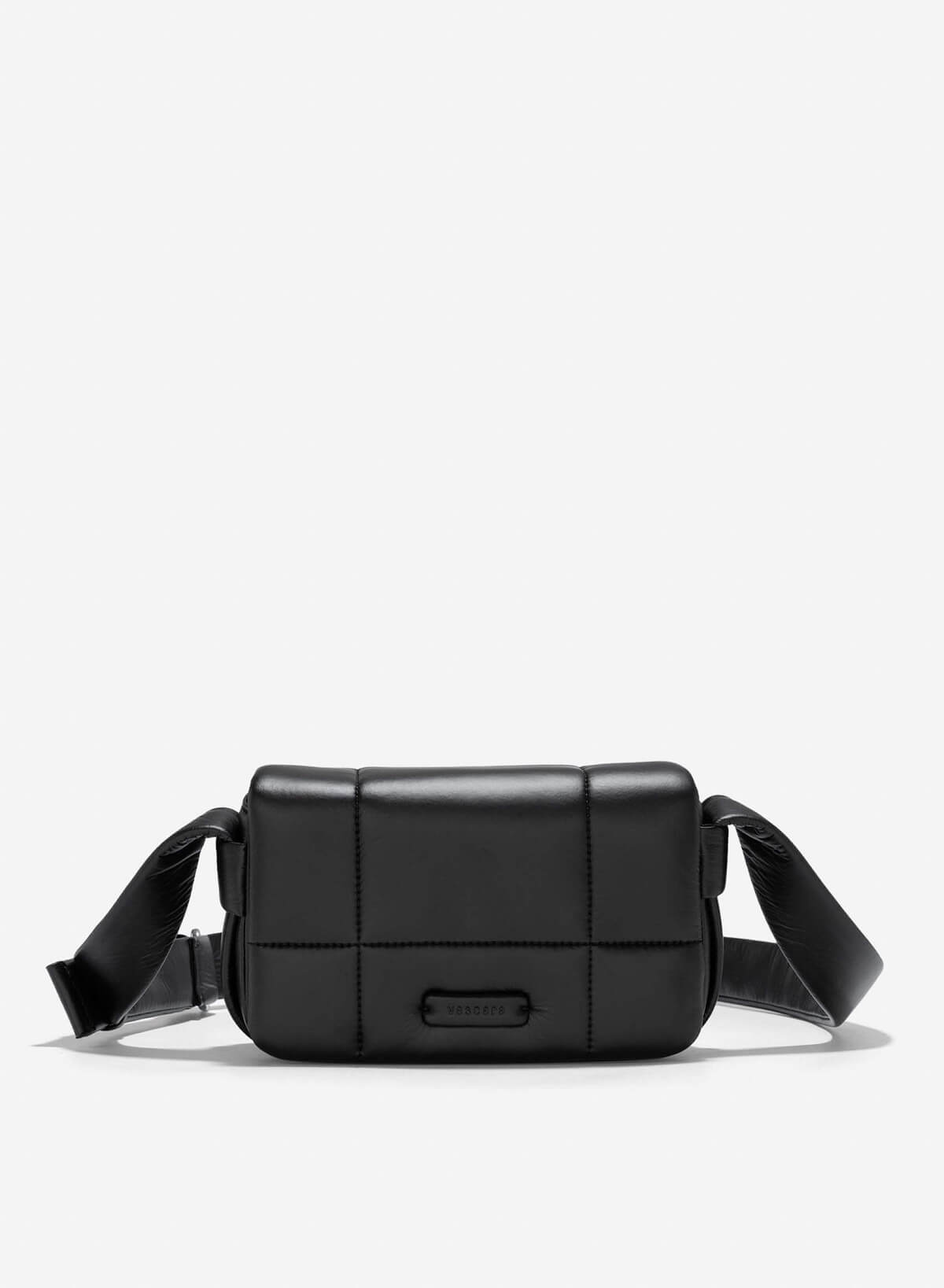 Padded Crossbody Bag - MES 0248 - Black - VASCARA
