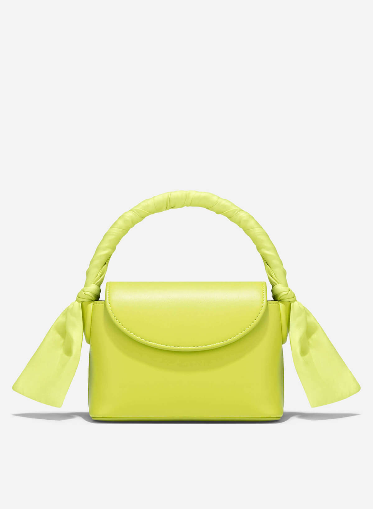 Silk Scarf Mini Bag - MES 0241 - Light Green - VASCARA