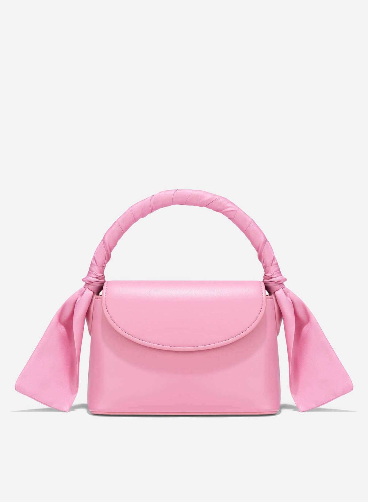 Silk Scarf Mini Bag - MES 0241 - Pink - VASCARA