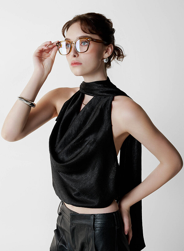 Transparent Frames Wayfarer Glasses - EYE 0062 - Dark Yellow - VASCARA