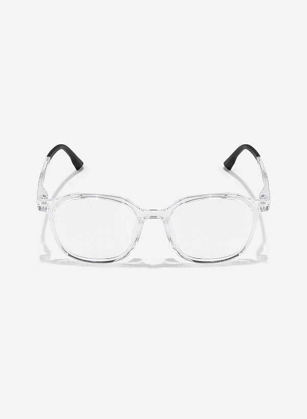 Kính mắt trong gọng nhựa wayfarer - WAY 0060 - Màu trong suốt