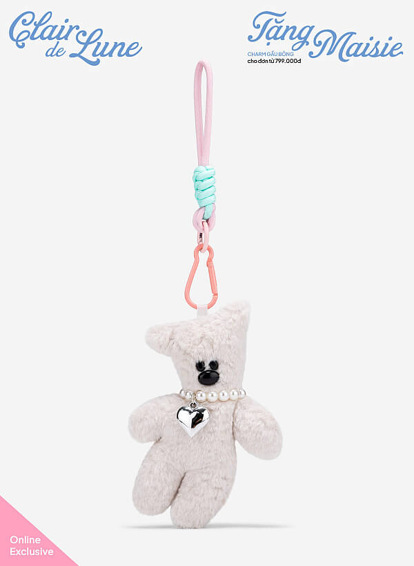 (Quà tặng không bán) Charm gấu bông Maisie