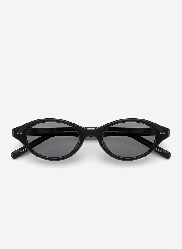 Kính mát dáng oval Fio - SPE 0026 - Màu đen - VASCARA