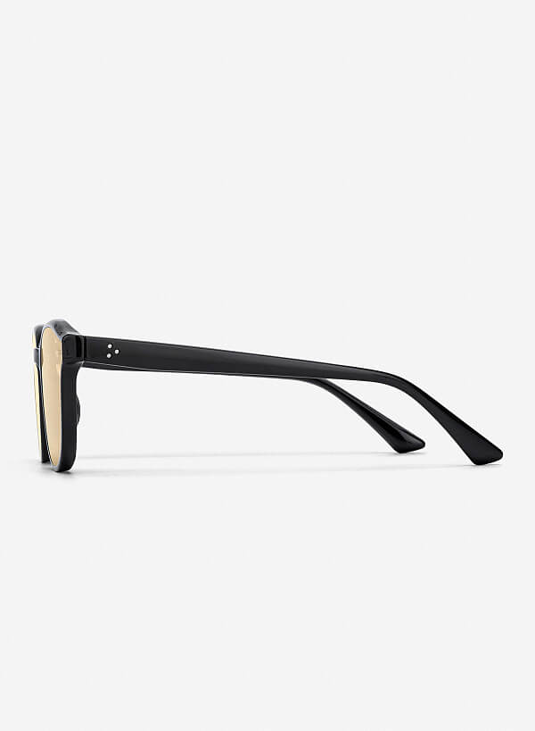 Kính mát dáng wayfarer Helen - WAY 0075 - Màu đen - VASCARA