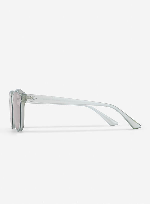 Kính mát dáng wayfarer Helen - WAY 0075 - Màu xanh lá - VASCARA
