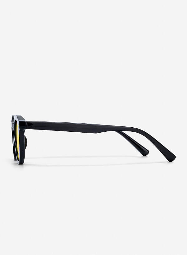 Kính mát dáng wayfarer Lizzie - WAY 0069 - Màu vàng - VASCARA