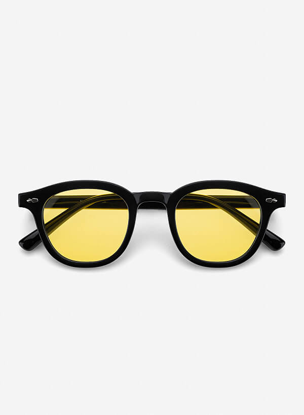 Kính mát dáng wayfarer Lizzie - WAY 0069 - Màu vàng - VASCARA