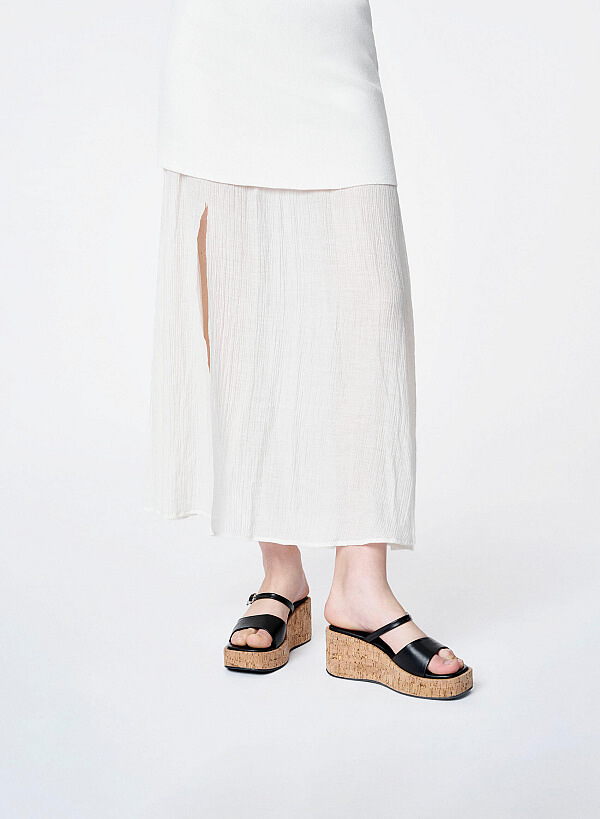 Guốc đế xuồng flatform