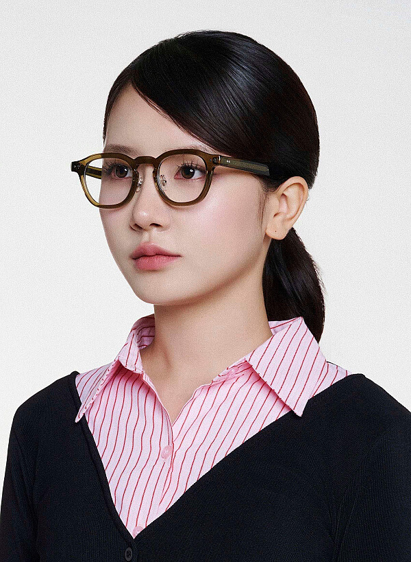 Gọng kính dáng tròn Lucid