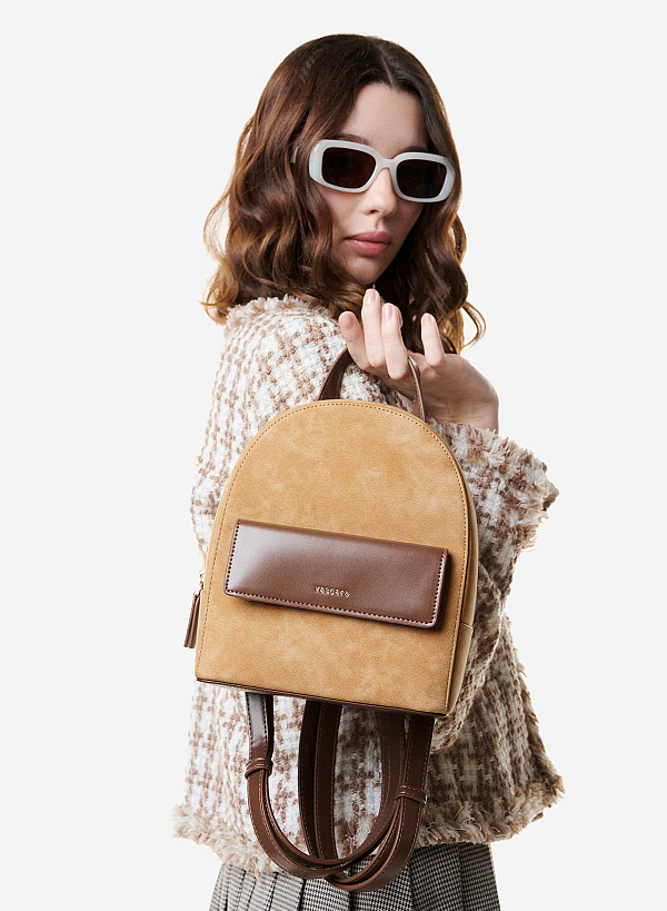 Balo dáng mini phối màu thanh lịch