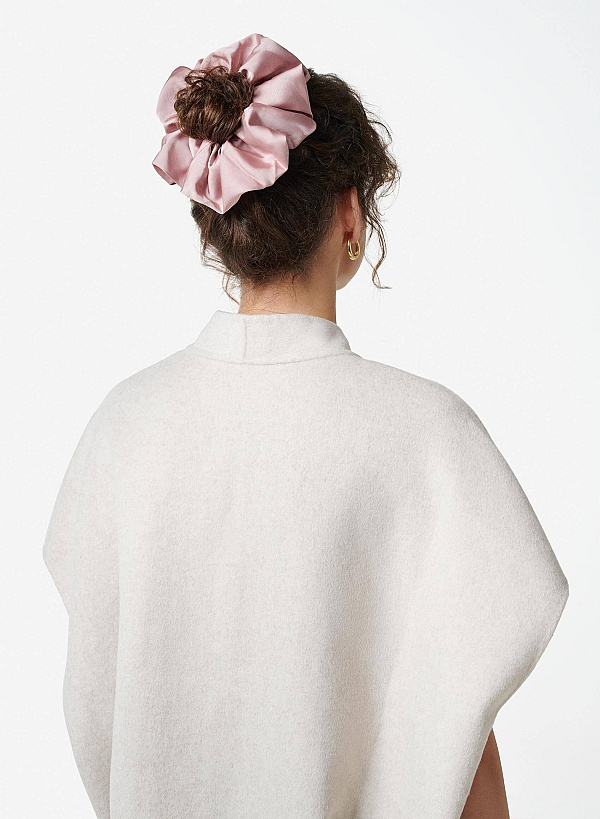 Dây buộc tóc lụa đơn sắc