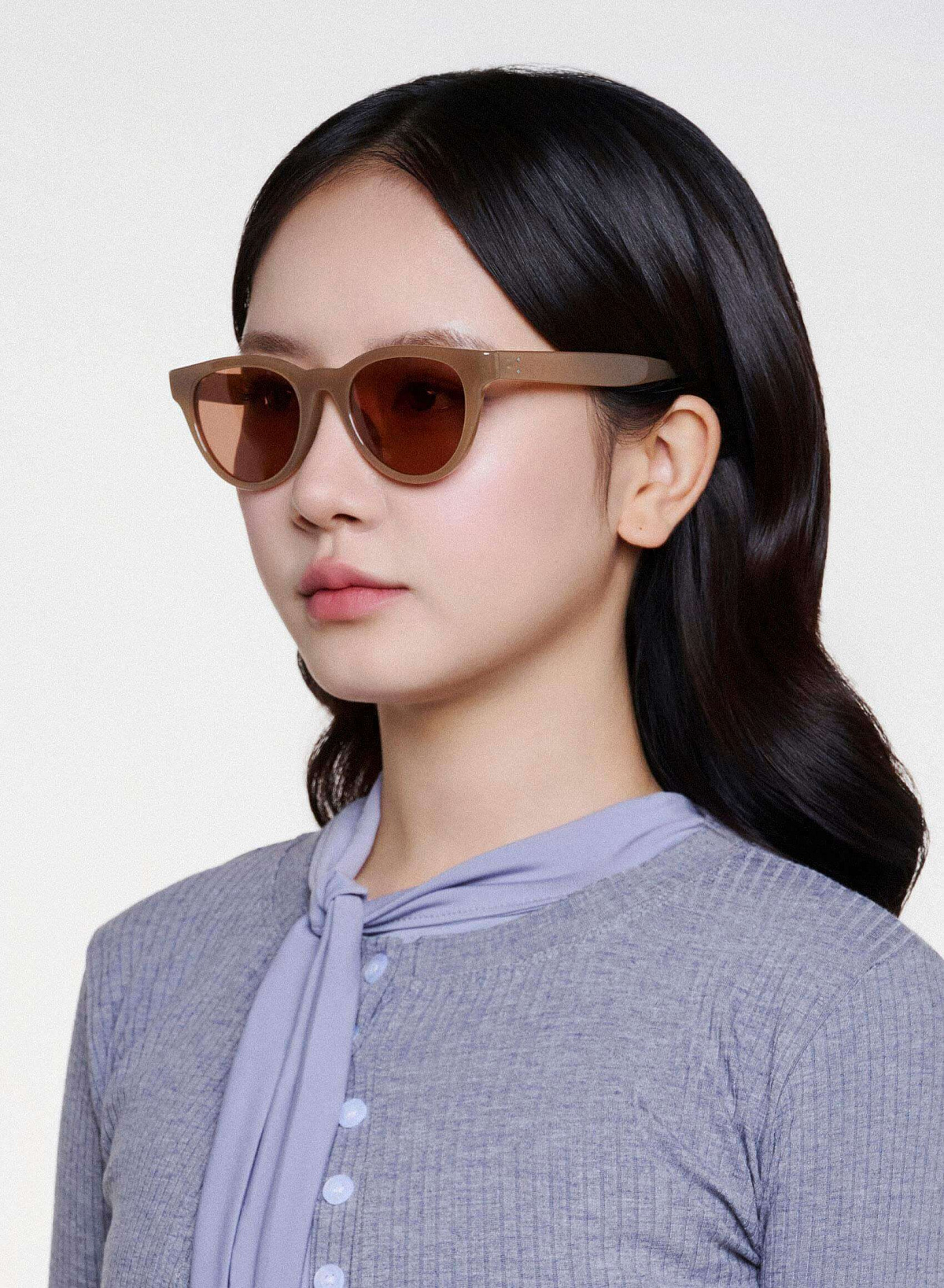 Tiffany Sunglasses - WFA 0073 - Beige - vascara.com