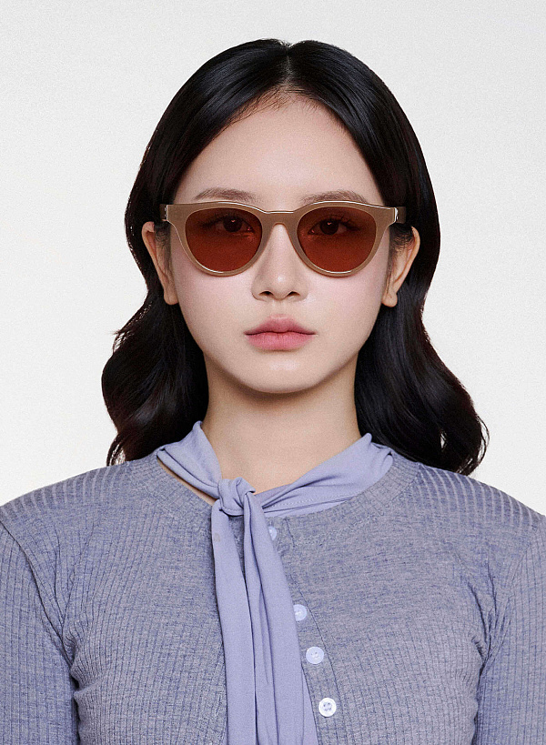 Tiffany Sunglasses - WFA 0073 - Beige - VASCARA