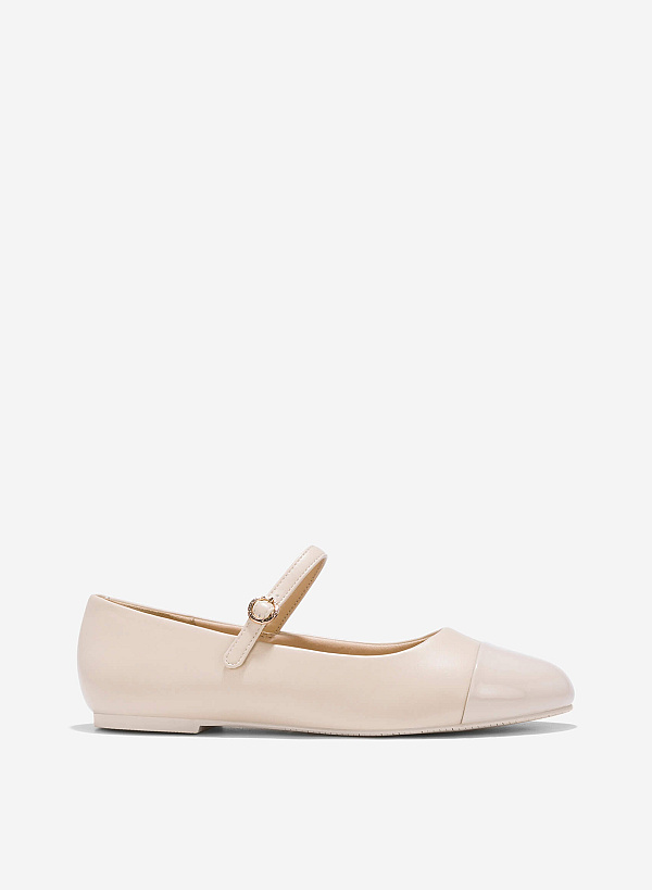 View more item Ballerina Mary Janes - SLI 0433 - Cream
