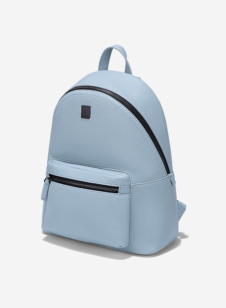 Basic Backpack - BAK 0212 - Light Blue - vascara.com