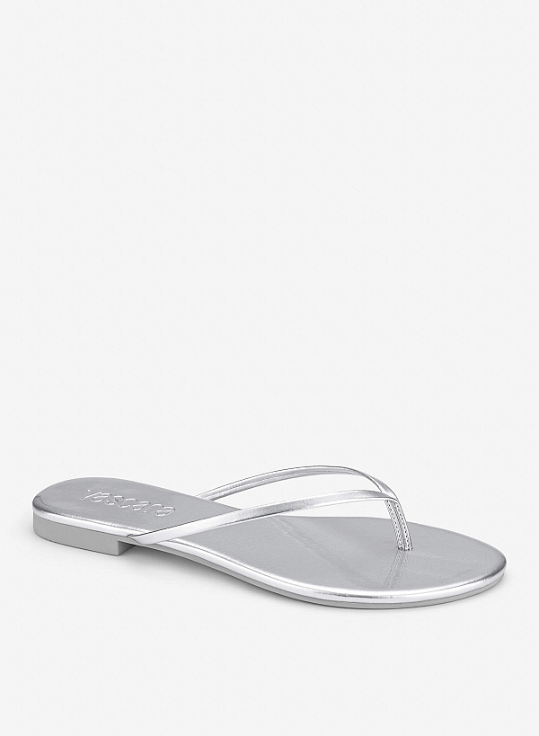 Basic Flip-Flops - FLI 0216 - Silver - VASCARA