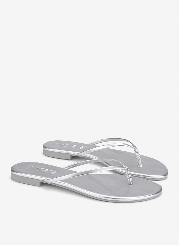 Basic Flip-Flops - FLI 0216 - Silver - VASCARA