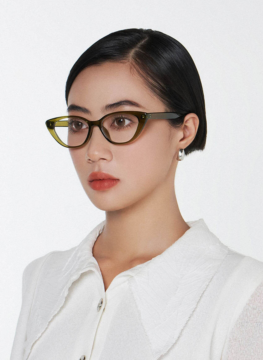 Camilla Eyeglasses - CEY 0015 - Light Green - vascara.com